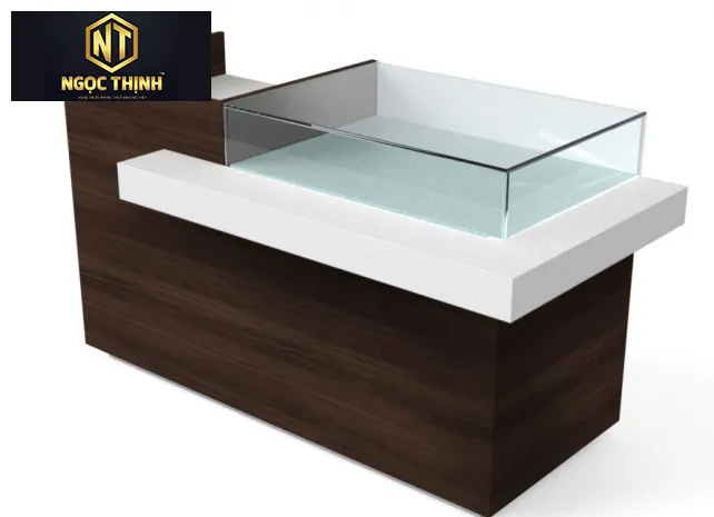 Xưởng Nội Thất Ngọc Thịnh - Quầy Thu Ngân  Điện Thoại Có Kính Hiện Đại Xưởng Nội Thất Ngọc Thịnh - Quầy Thu Ngân  Điện Thoại Có Kính Hiện Đại